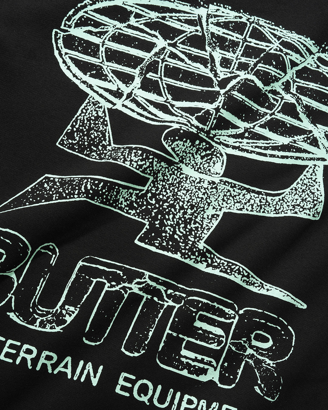 Terrain Pullover Hood - Black - Butter Goods