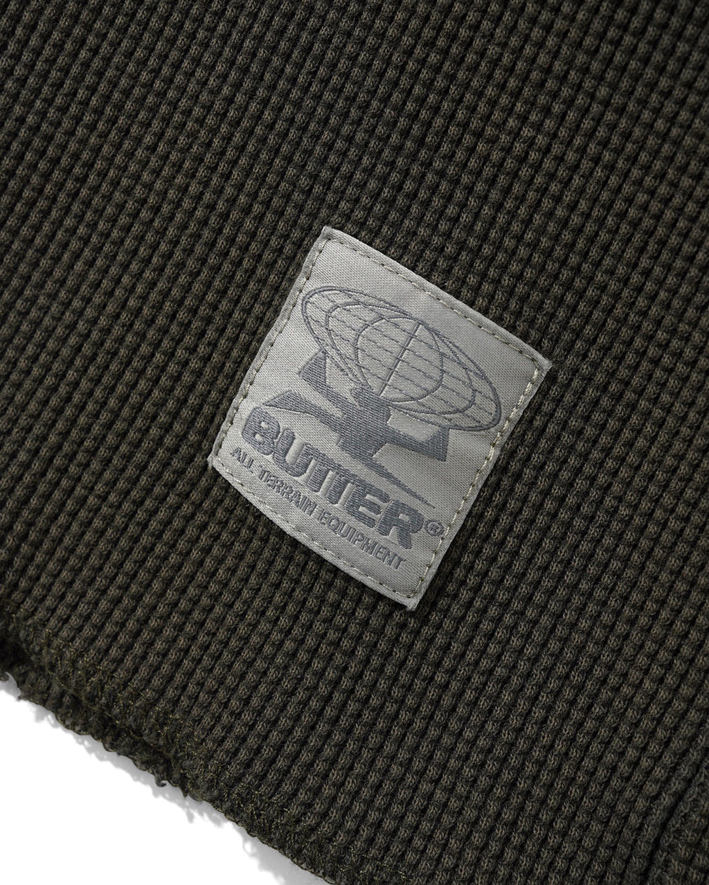 Waffle Long Sleeve Top - Washed Dark Grey - Butter Goods