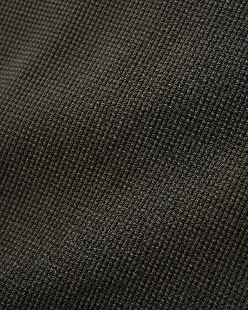 Waffle Long Sleeve Top - Washed Dark Grey - Butter Goods