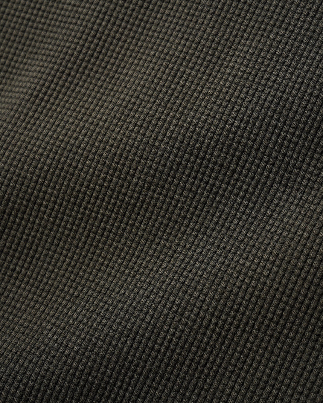 Waffle Long Sleeve Top - Washed Dark Grey - Butter Goods