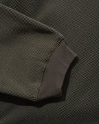 Waffle Long Sleeve Top - Washed Dark Grey - Butter Goods