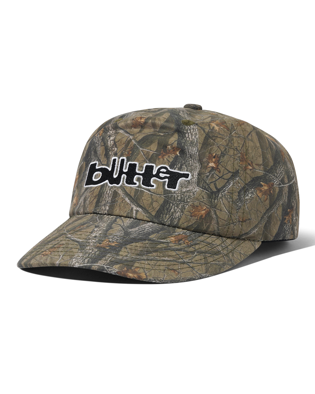 Warped 5 Panel Cap - Forest Camo - Butter Goods