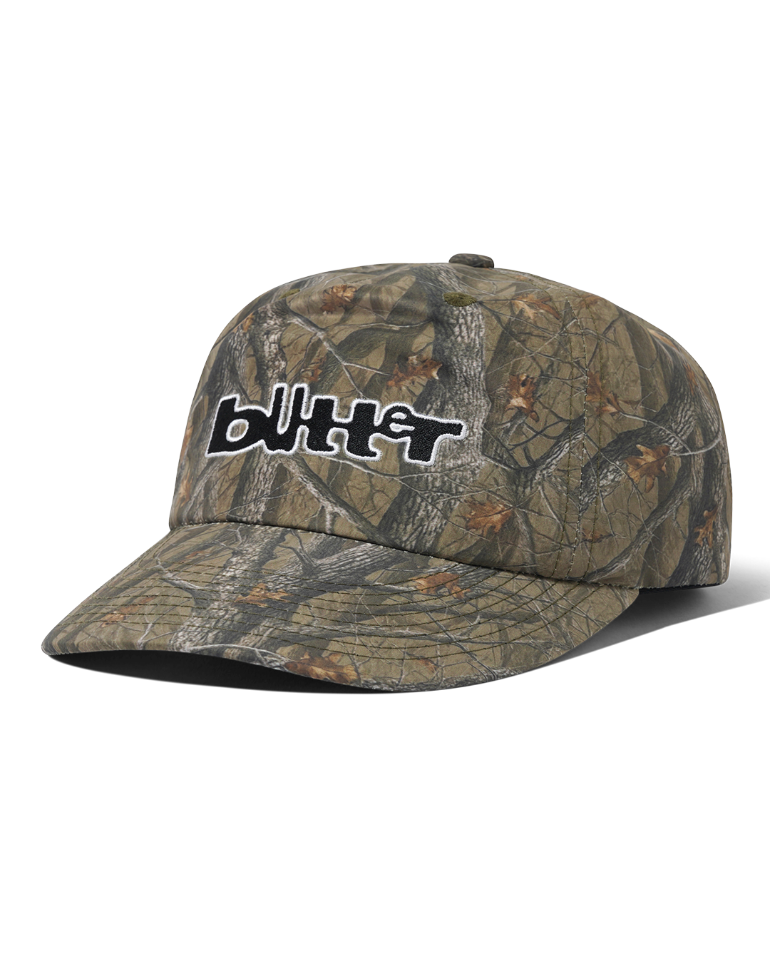 Warped 5 Panel Cap - Forest Camo - Butter Goods