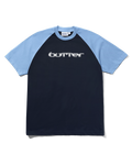 Witness Raglan Tee - Sky / Navy - Butter Goods