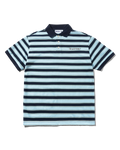 Witness Stripe Polo - Navy / Blue - Butter Goods
