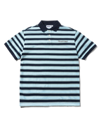 Witness Stripe Polo - Navy / Blue - Butter Goods