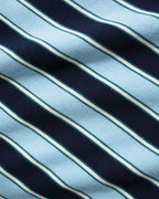 Witness Stripe Polo - Navy / Blue - Butter Goods