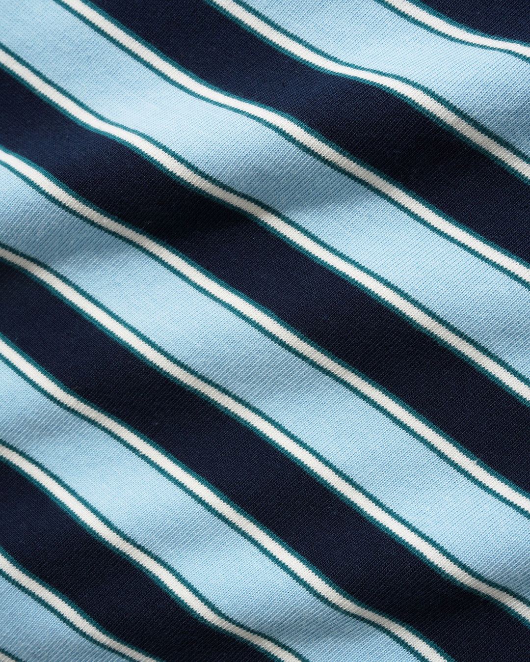 Witness Stripe Polo - Navy / Blue - Butter Goods