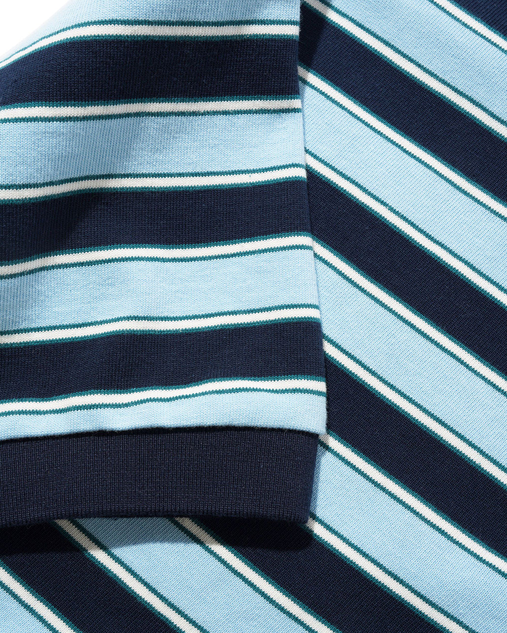 Witness Stripe Polo - Navy / Blue - Butter Goods