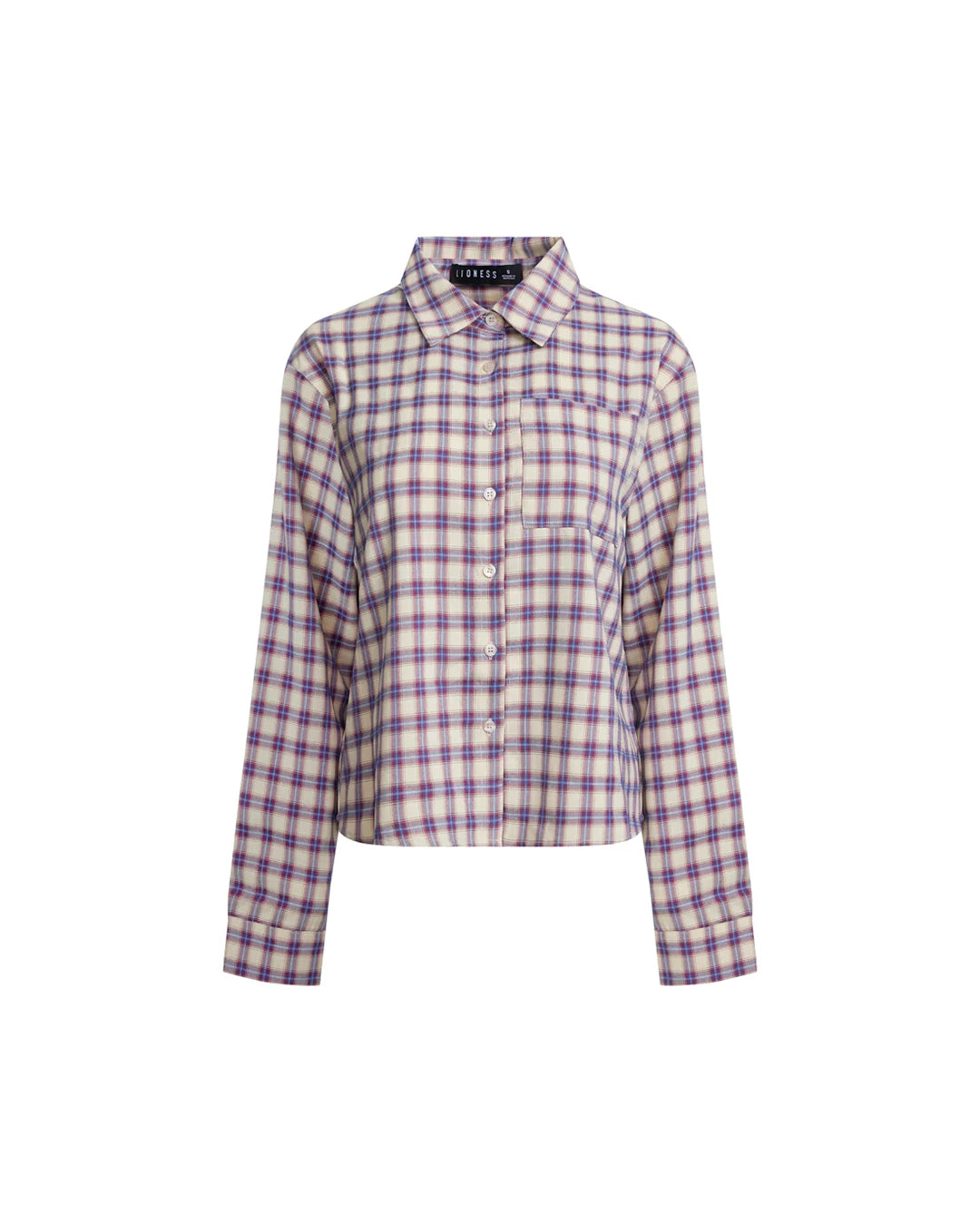 Untamed Shirt - Berry Plaid
