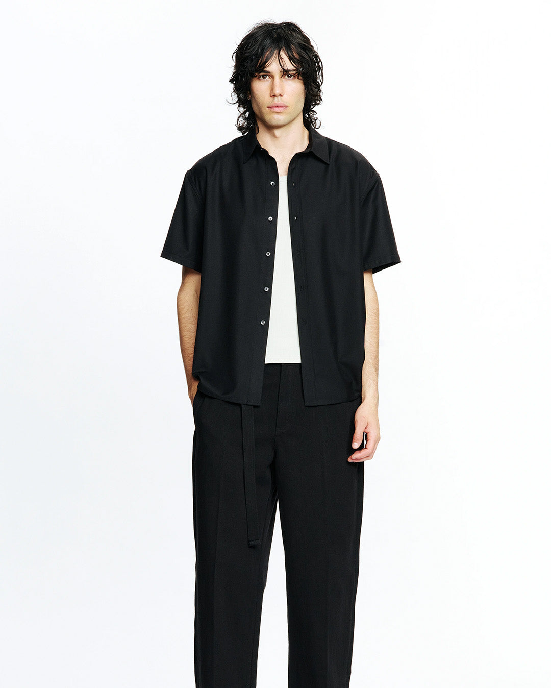 Hold Short Sleeve Shirt - Black