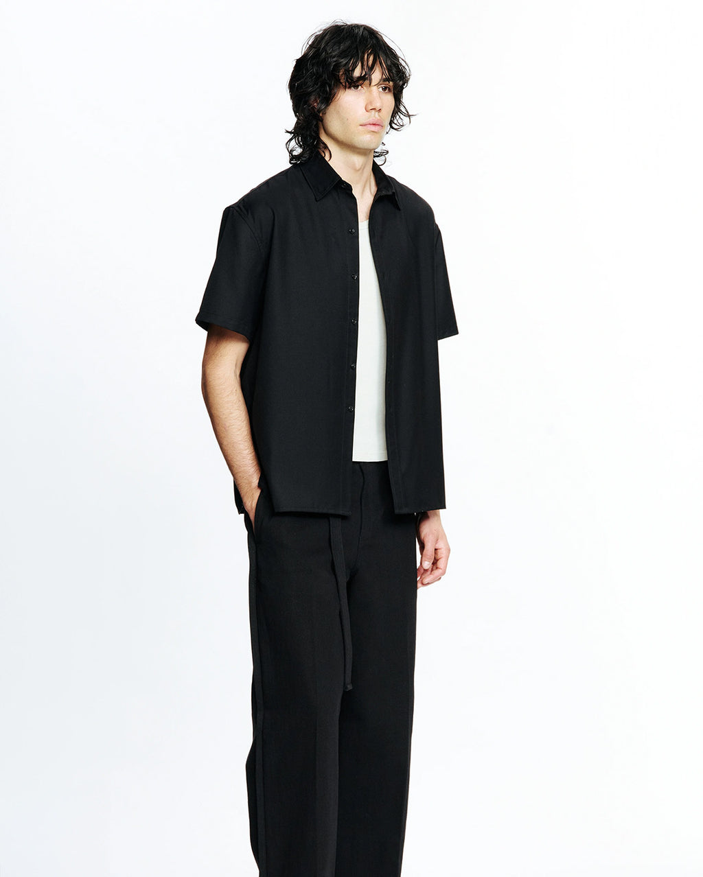 Hold Short Sleeve Shirt - Black