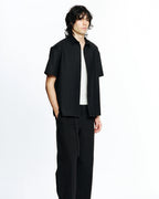 Hold Short Sleeve Shirt - Black by Beach Brains - view 3