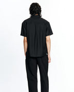 Hold Short Sleeve Shirt - Black by Beach Brains - view 2