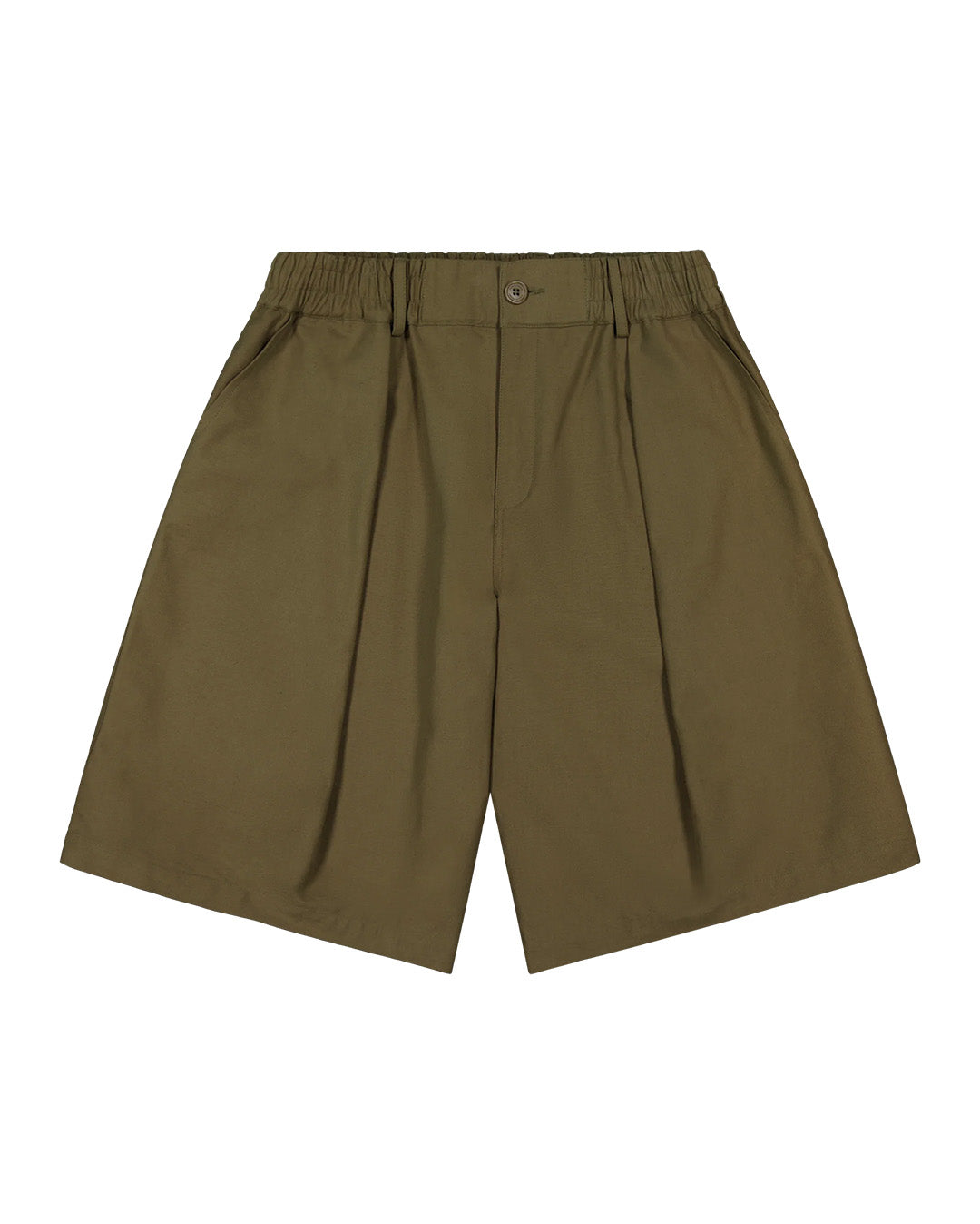 Hakama Shorts - Olive by Checks Downtown - view 2