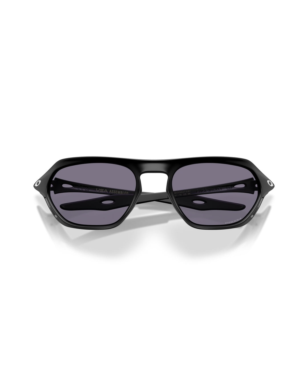 Cage Jacket Sunglasses - Matte Black/Prizm Grey - Oakley