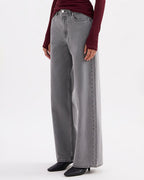 Calvi Boyfriend Jean - Steel - Nude Lucy