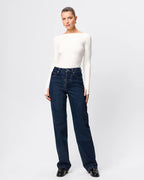 Camden Top - White - Mossman