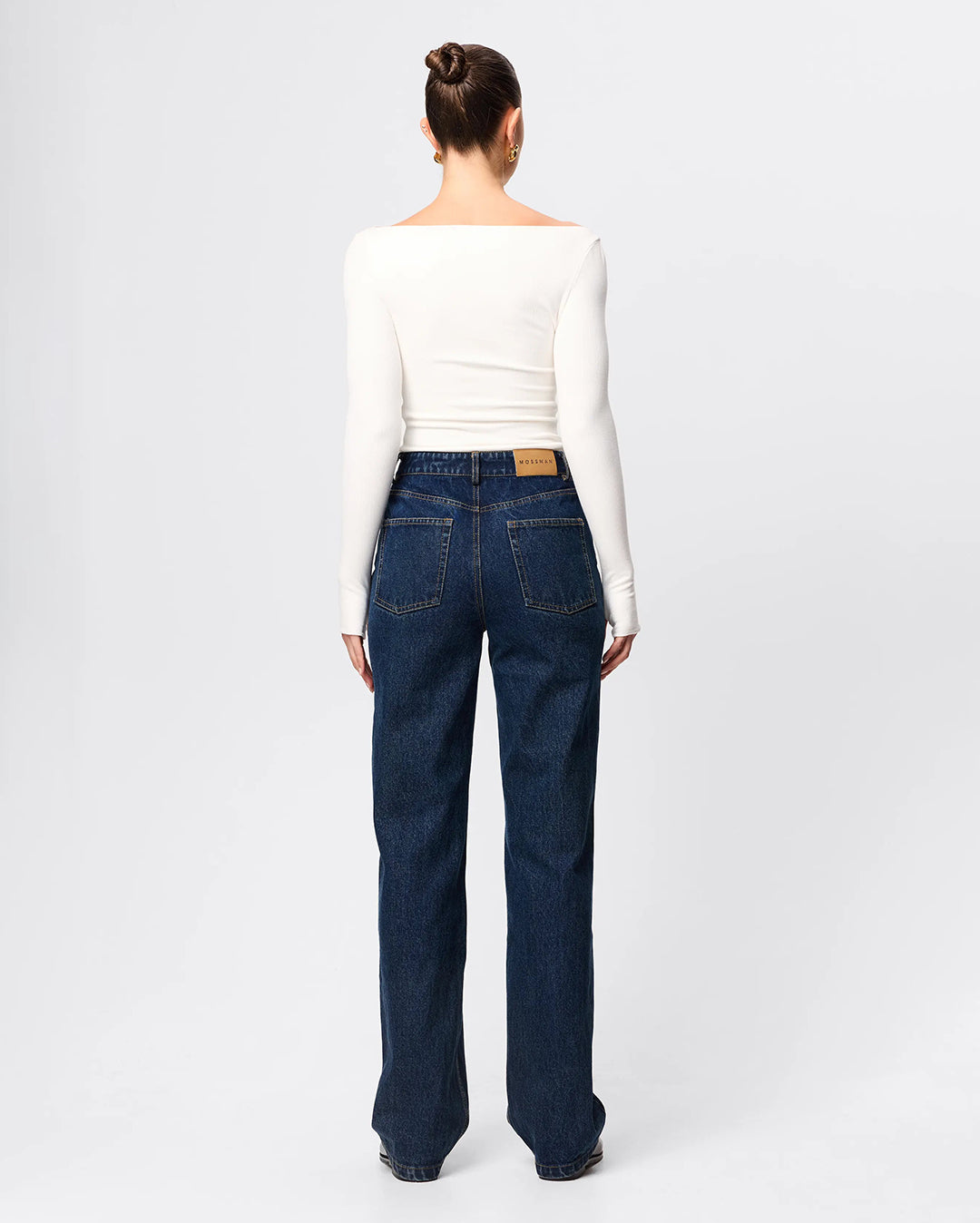 Camden Top - White - Mossman