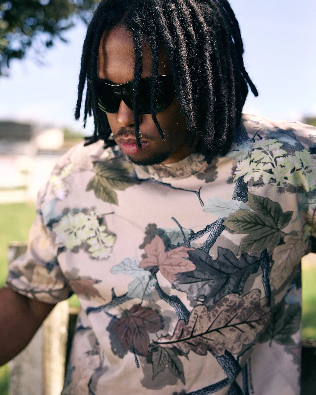 Native Camo T-Shirt - Brown