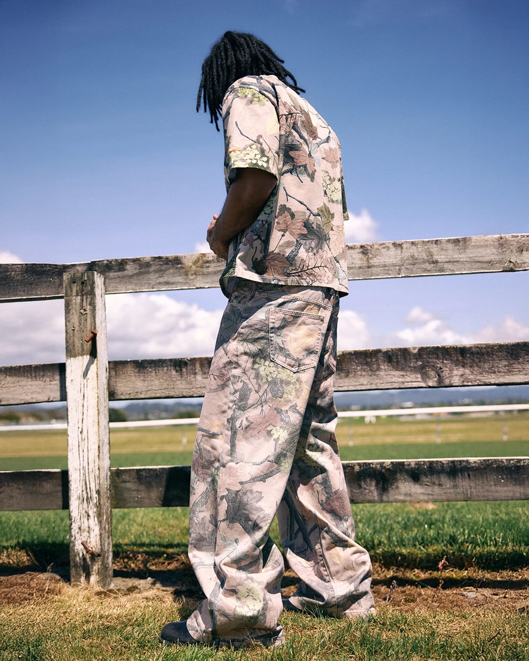 Native Camo T-Shirt - Brown