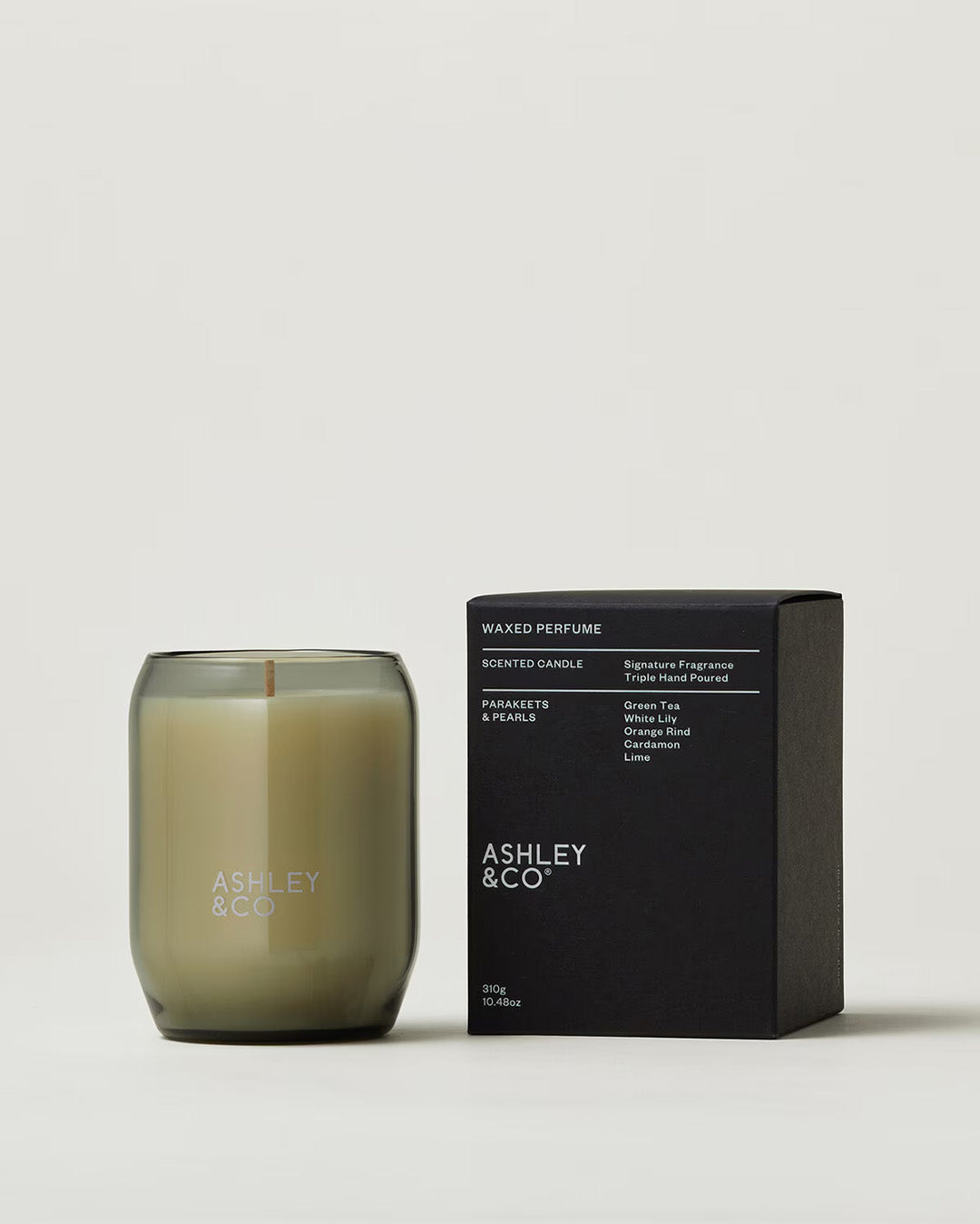 Waxed Perfume Candle - Parakeets & Pearls by Ashley and Co