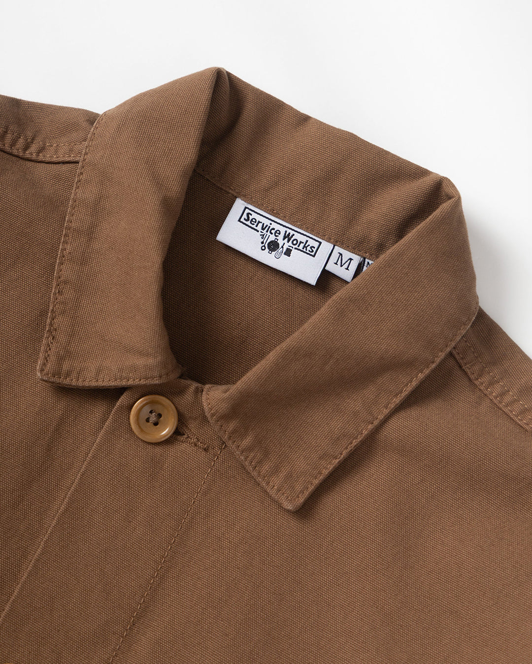Canvas Chore Shirt - Bark - Service Works
