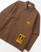 Canvas Chore Shirt - Bark - Service Works