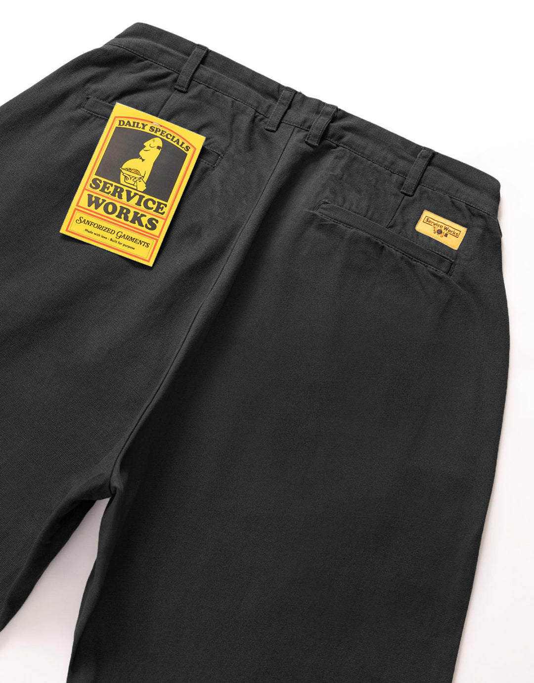 Canvas Part Timer Pant - Black