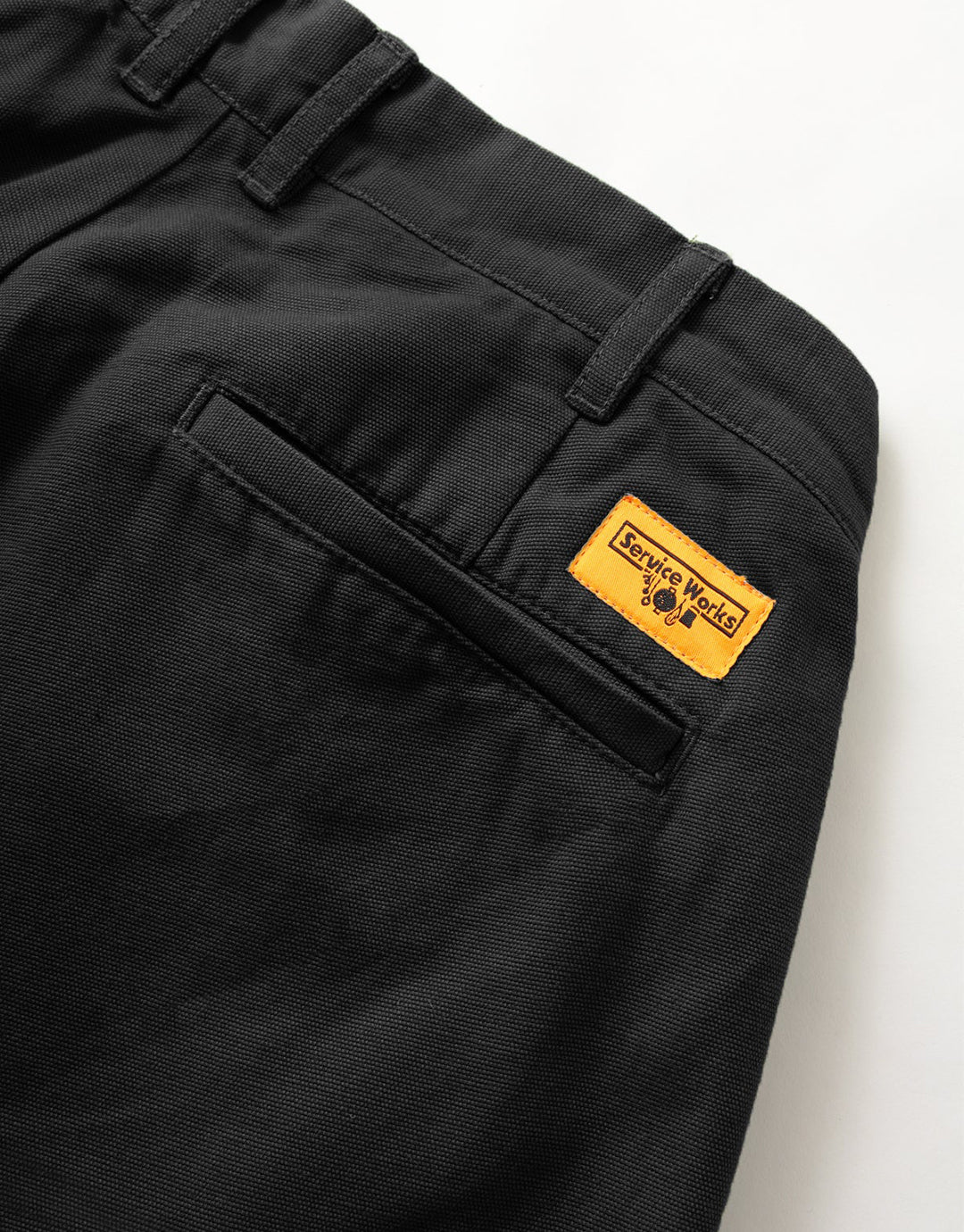 Canvas Part Timer Pant - Black