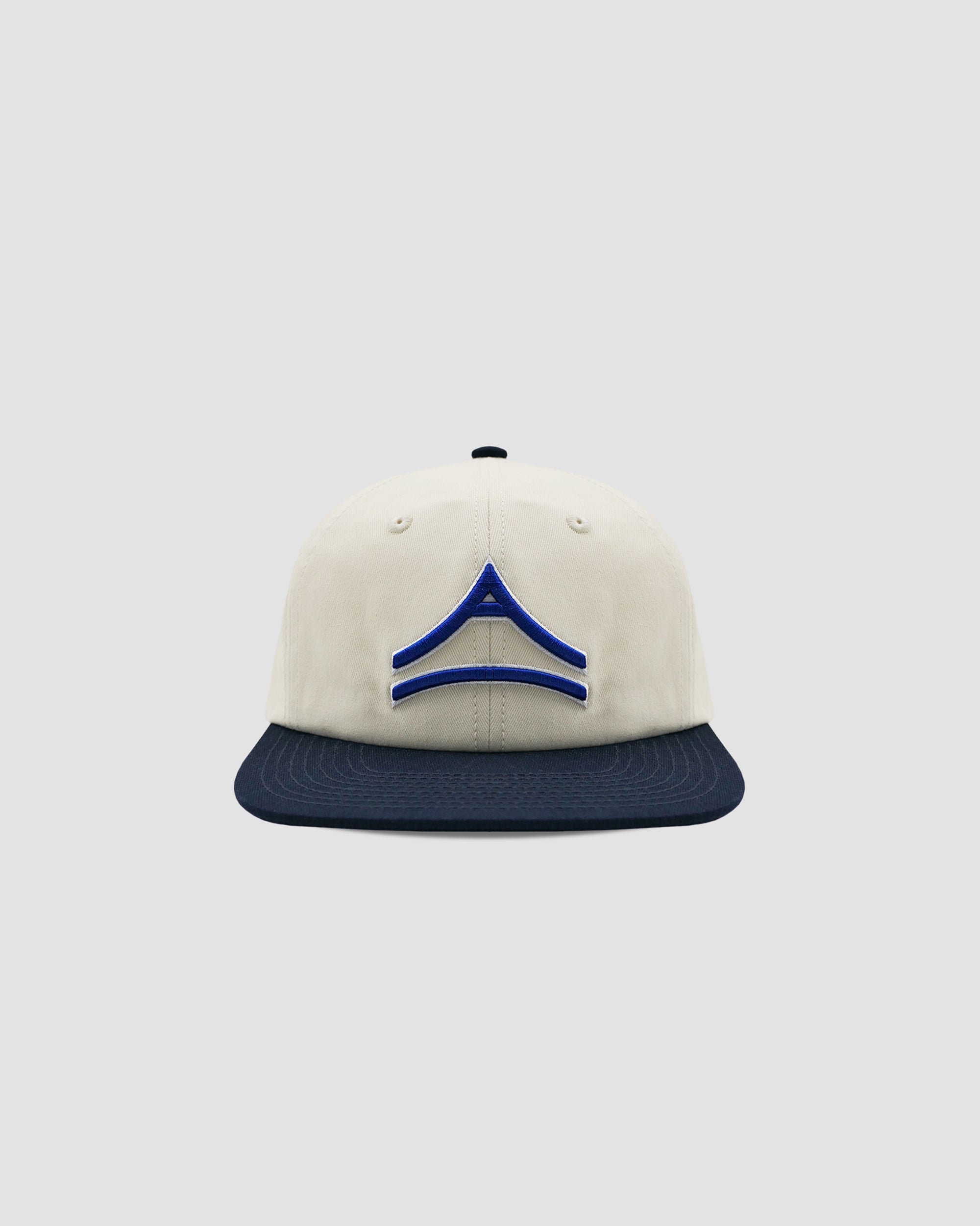 A-Mark Snapback Cap - Blue/White