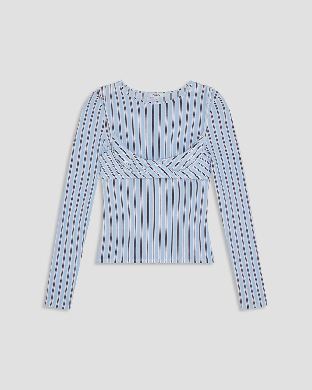 Cara Top - Blue Stripe - Miaou
