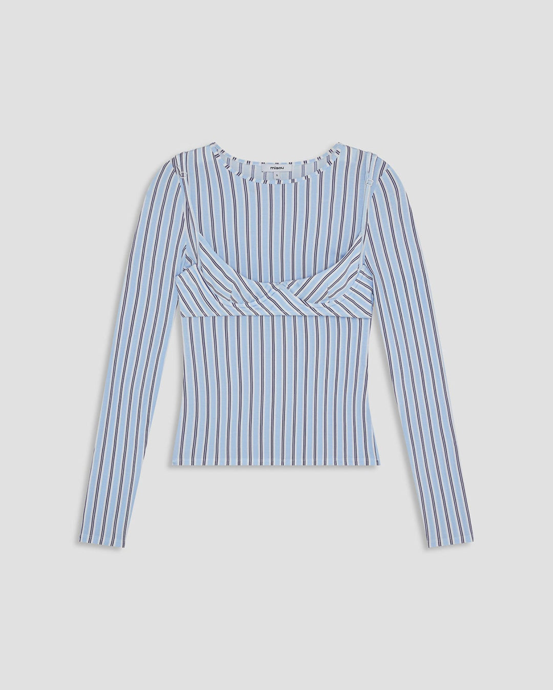 Cara Top - Blue Stripe - Miaou