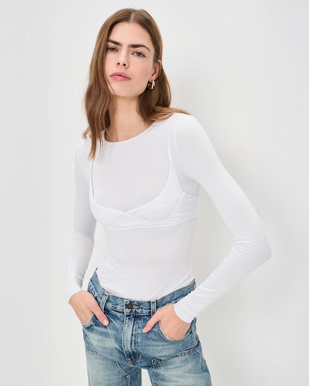 Cara Top - White - Miaou