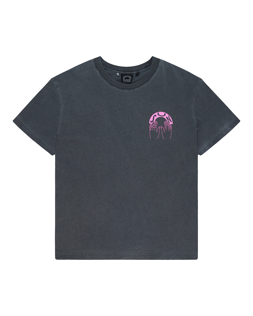 Catchin Rays Tee - Anthracite Grey - Deus Ex Machina