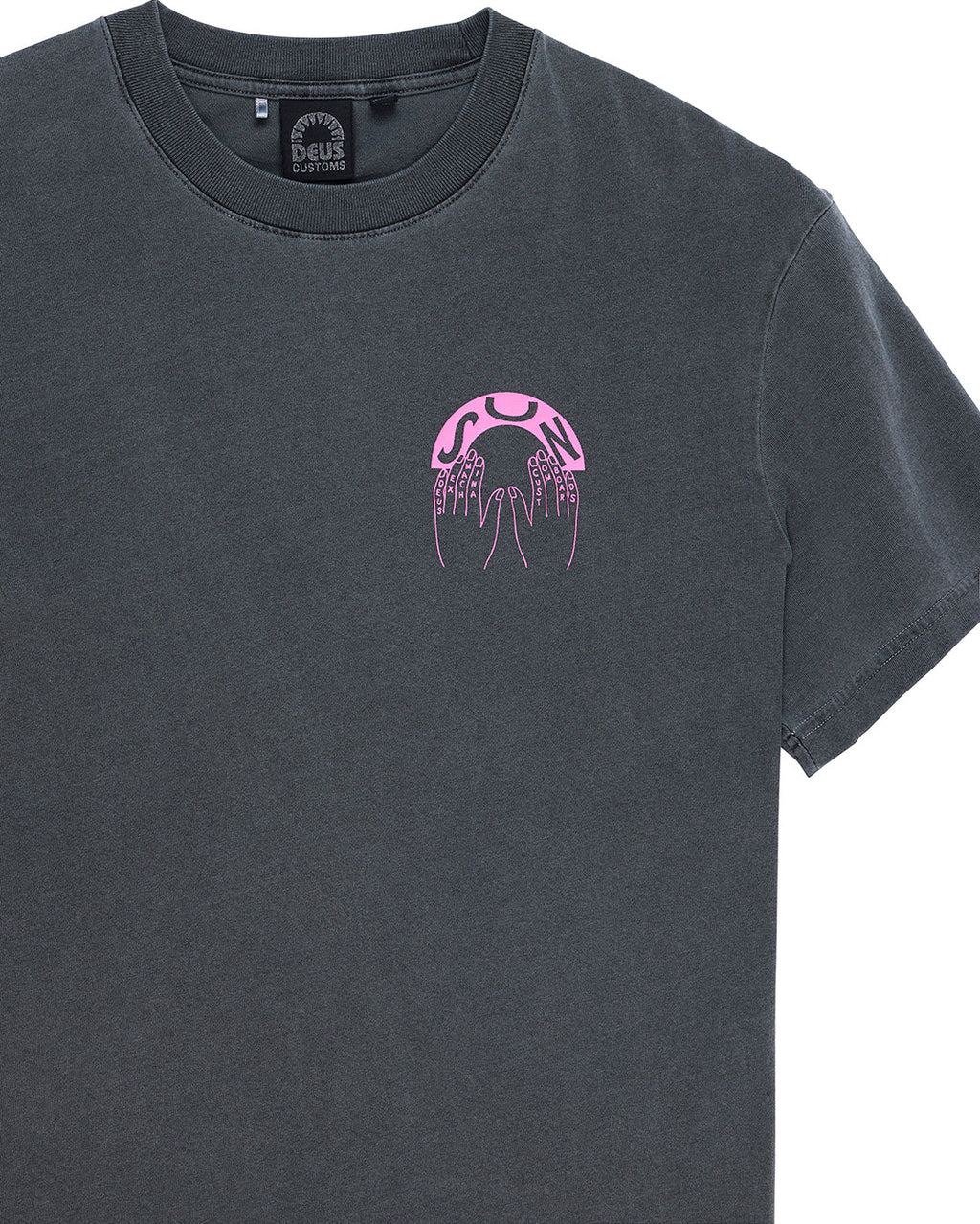Catchin Rays Tee - Anthracite Grey - Deus Ex Machina
