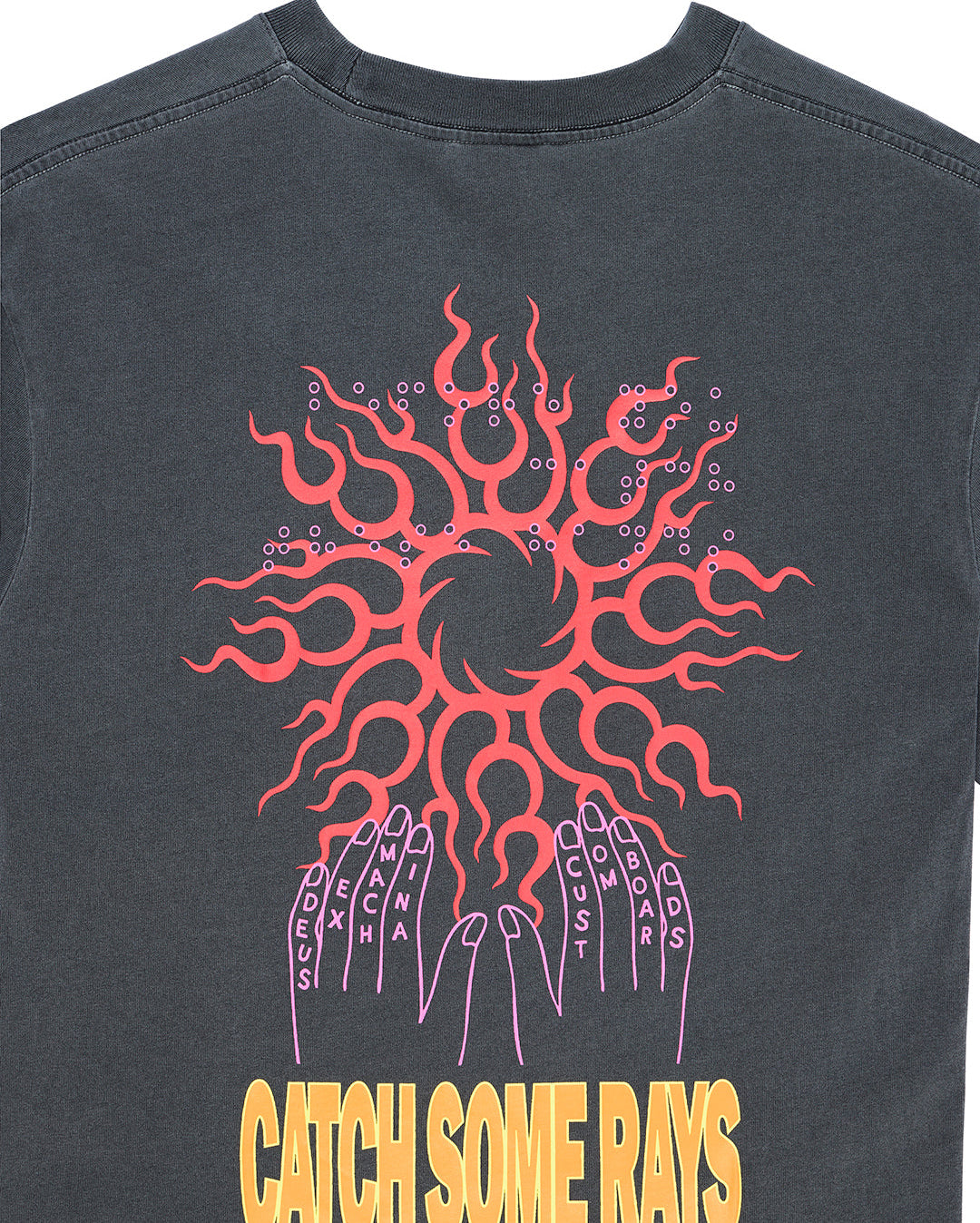 Catchin Rays Tee - Anthracite Grey - Deus Ex Machina