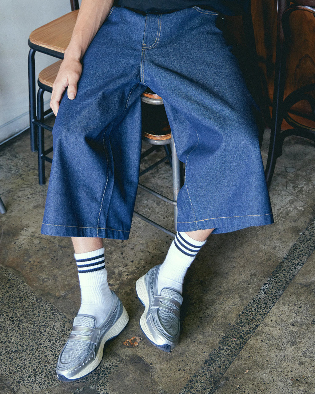 Roots Shorts - Indigo by Checks Downtown