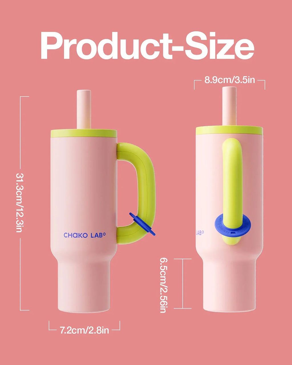 Chako Lab Bawang Tumbler 1100ml - Pink Purple - Chako Lab