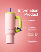 Chako Lab Bawang Tumbler 1100ml - Pink Purple - Chako Lab
