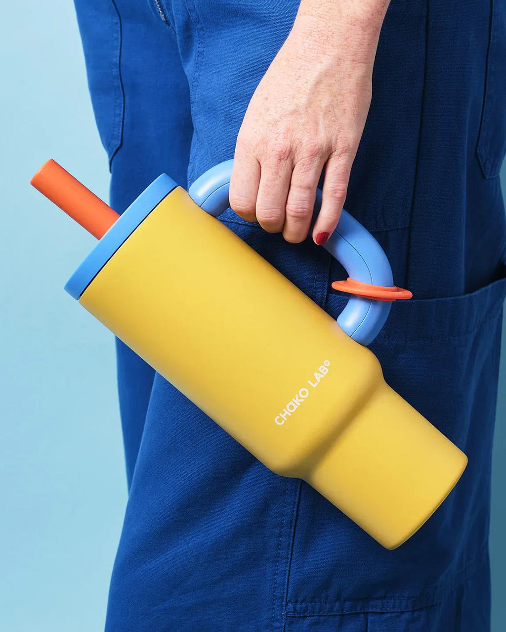 Chako Lab Bawang Tumbler 1100ml - Yellow Blue - Chako Lab