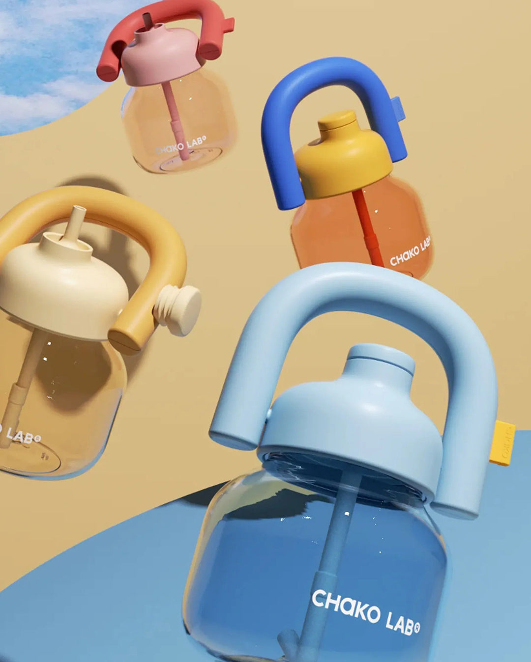 Chako Lab LinLin Kettle Plastic - Blue - Chako Lab