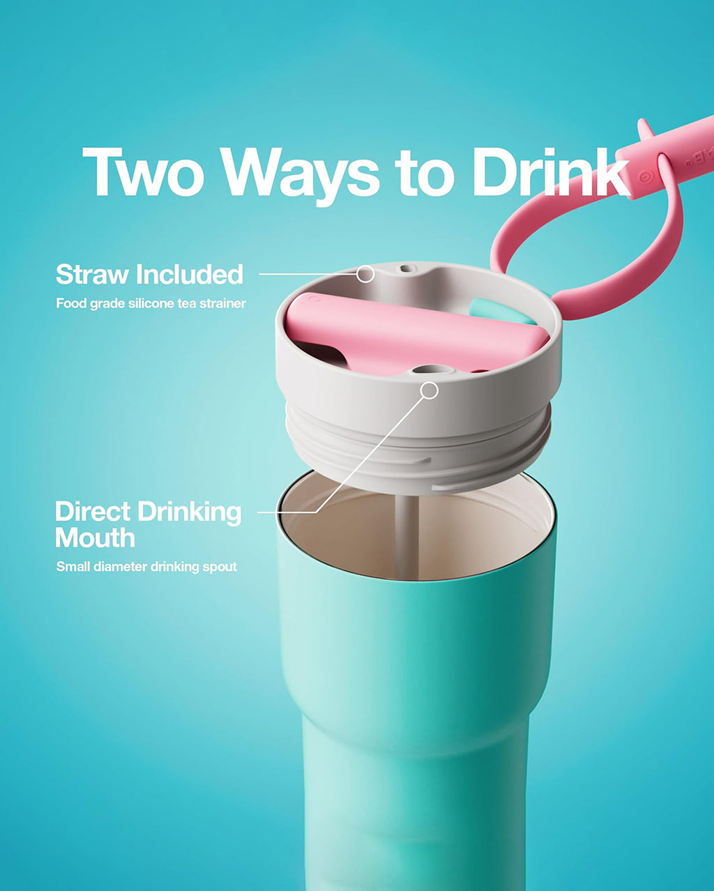 Chako Lab Twist Tumbler - Blue Pink - Chako Lab