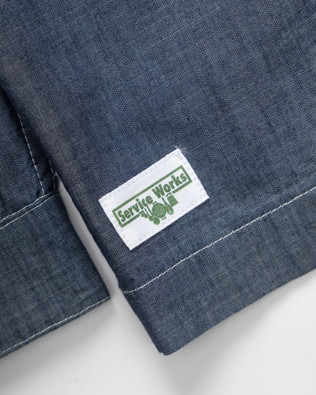 Chambray Resort Shirt - Dark Blue - Service Works