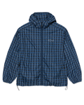 Chase Light Shell Jacket - Blue Check - Polar Skate Co