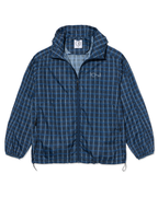 Chase Light Shell Jacket - Blue Check - Polar Skate Co