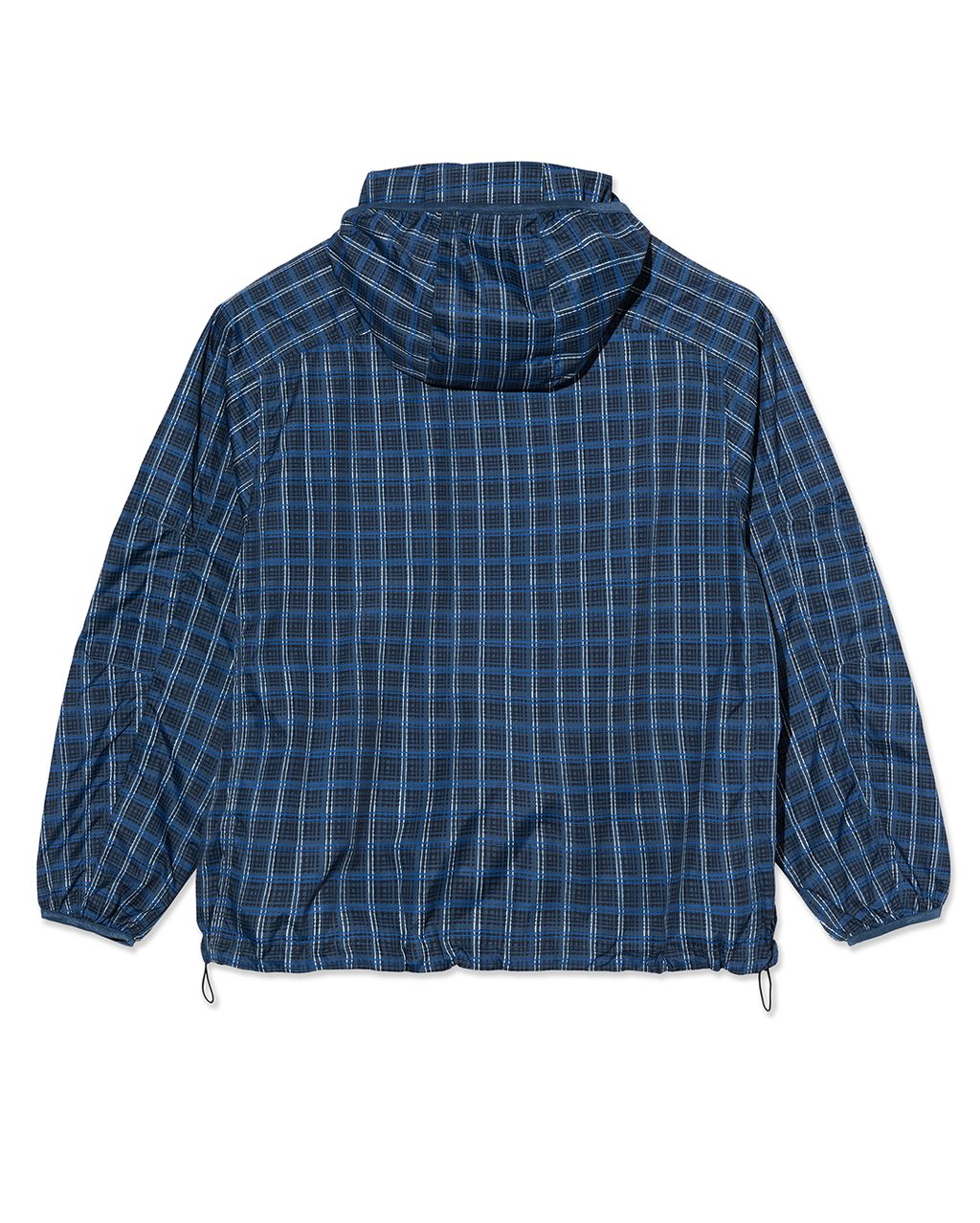 Chase Light Shell Jacket - Blue Check - Polar Skate Co