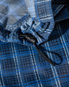 Chase Light Shell Jacket - Blue Check - Polar Skate Co