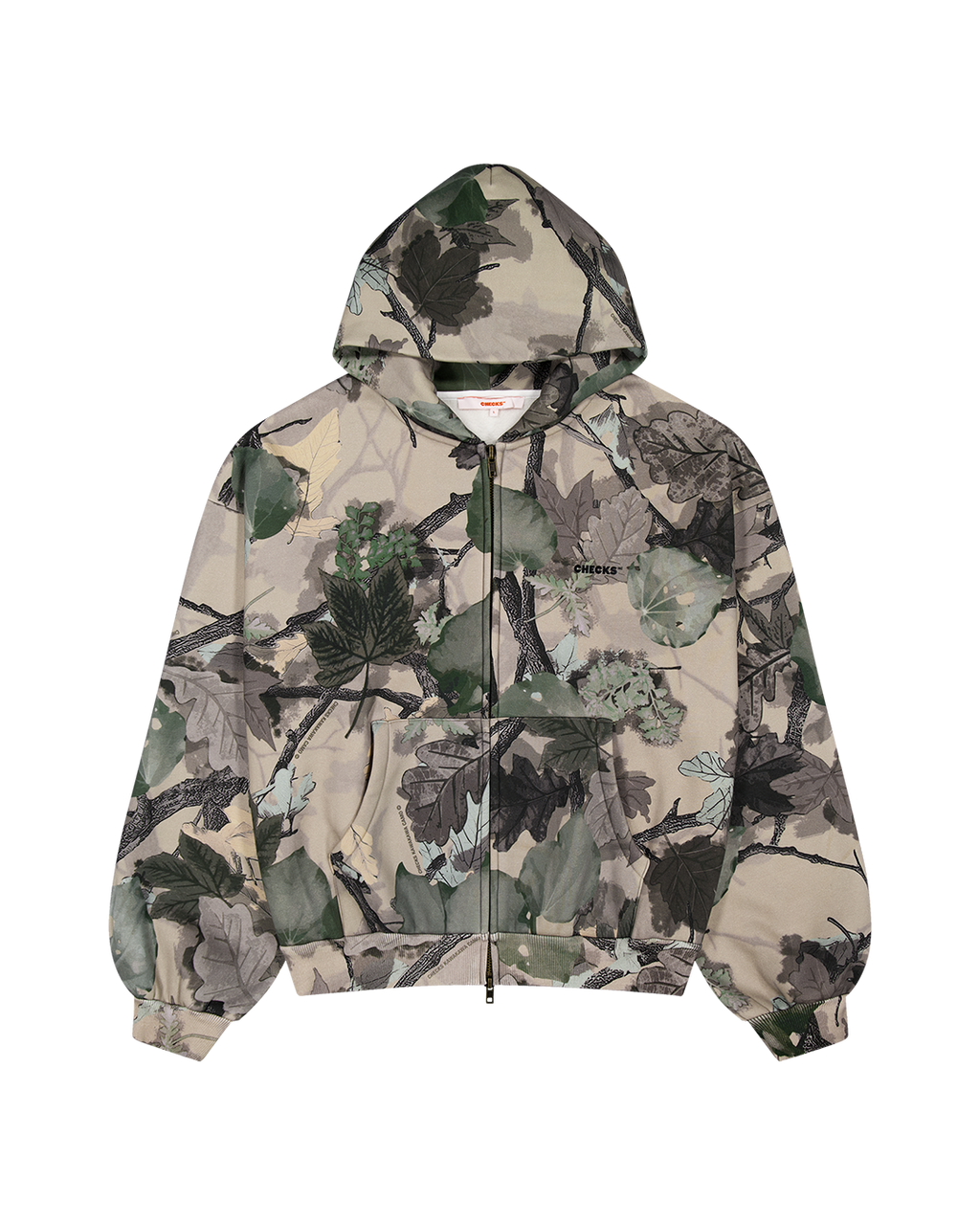 Classic Zip Hoodie - Native Camo - Checks Downtown