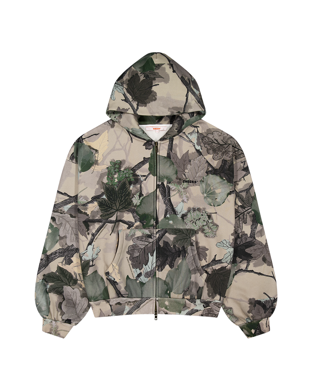 Classic Zip Hoodie - Native Camo - Checks Downtown